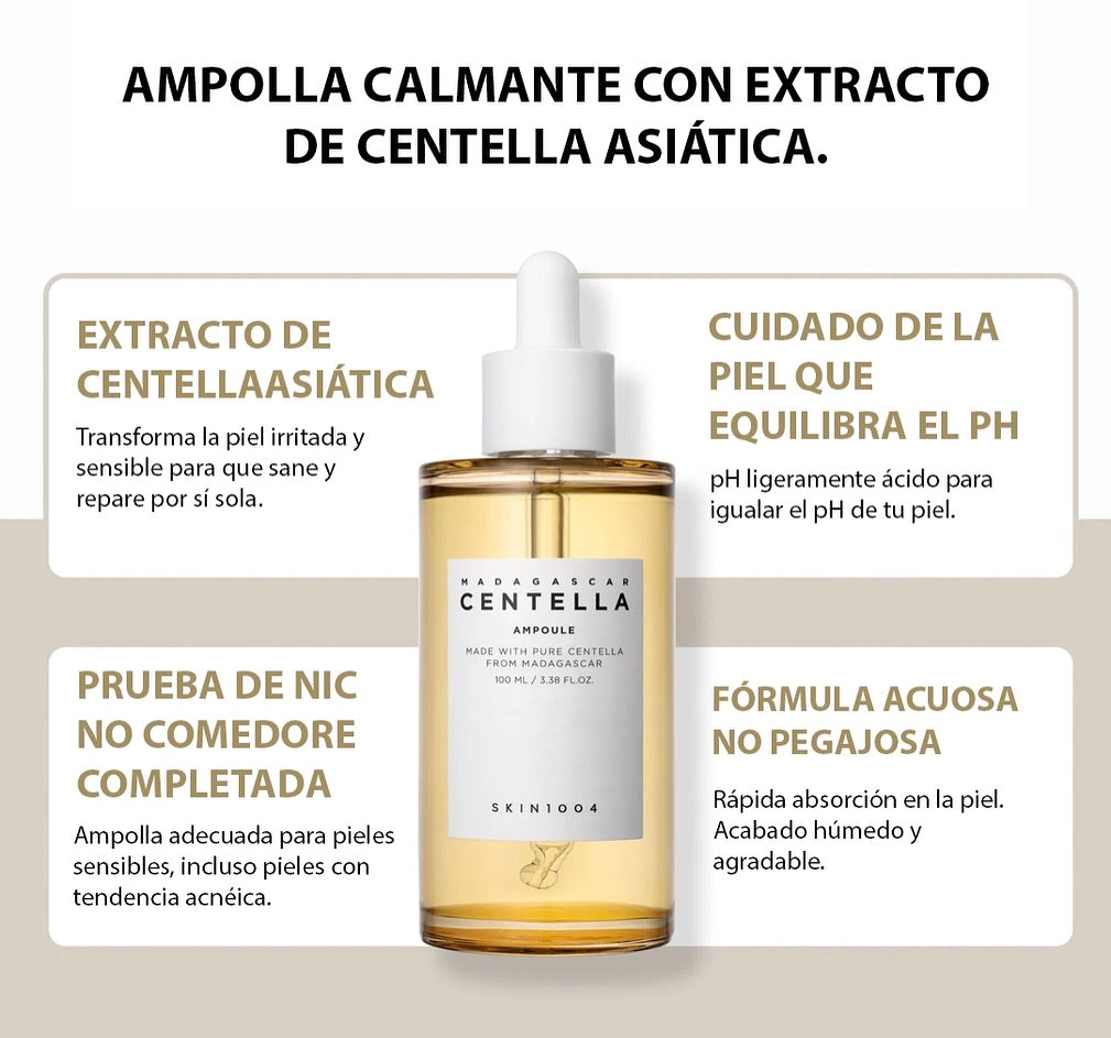 Serúm de Centella Asiática de Madagascar