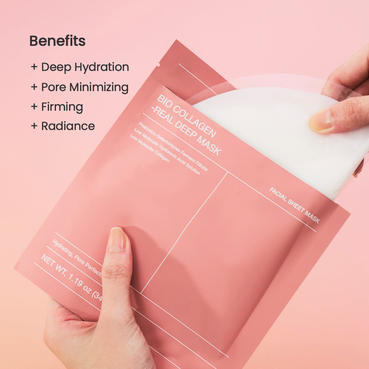 Mascarilla Reafirmante con Colágeno Bioactivo