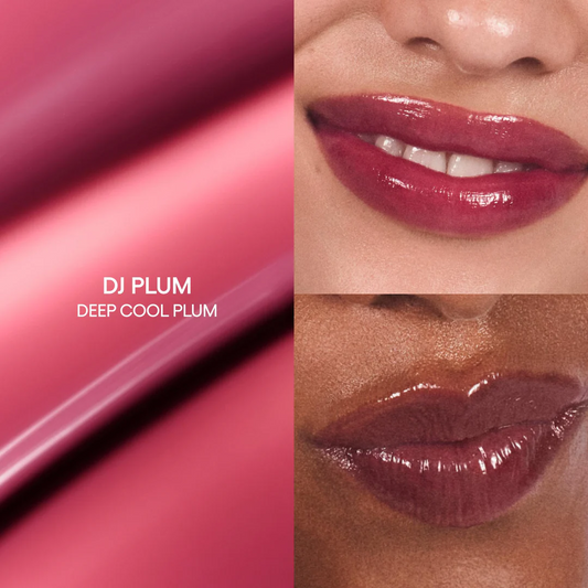 JuicePop: Lip Oil Tint con Color de Larga Duración DJ Plum