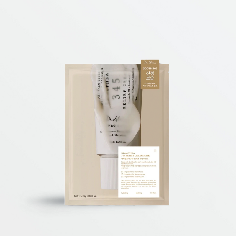 Crema 345 en Mascarilla - Calmante e Hidratante