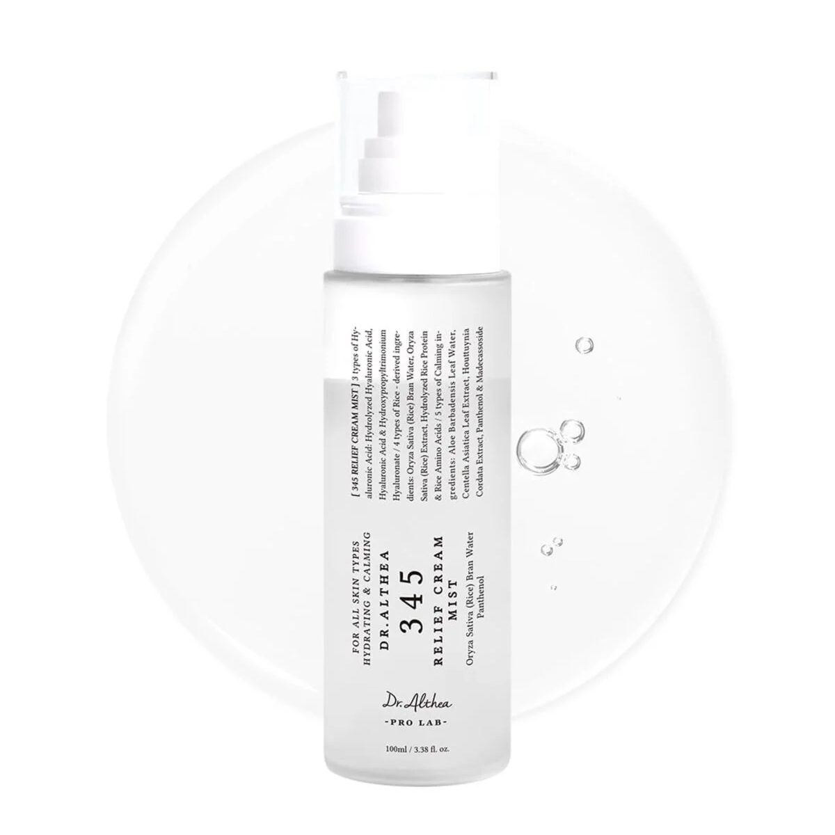 Crema 345 en Bruma – Hidratante y Calmante