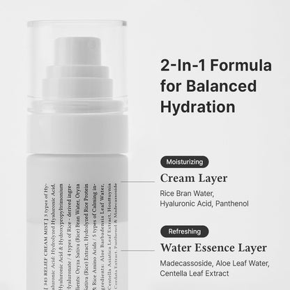Crema 345 en Bruma – Hidratante y Calmante