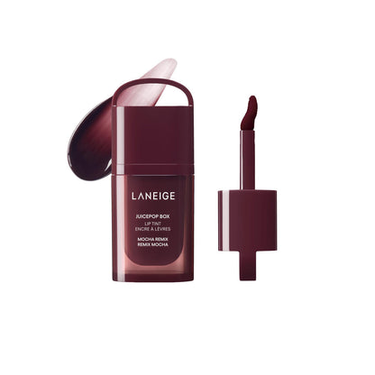 JuicePop: Lip Oil Tint con Color de Larga Duración Mocha Remix