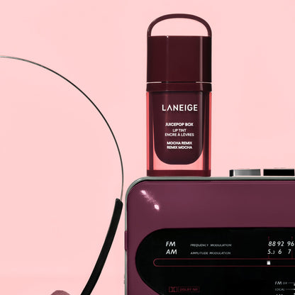 JuicePop: Lip Oil Tint con Color de Larga Duración Mocha Remix
