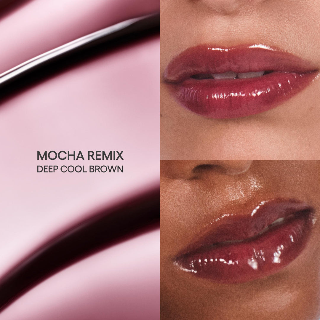 JuicePop: Lip Oil Tint con Color de Larga Duración Mocha Remix