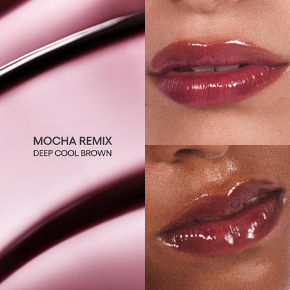 JuicePop: Lip Oil Tint con Color de Larga Duración Mocha Remix