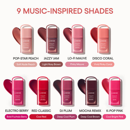 JuicePop: Lip Oil Tint con Color de Larga Duración Lo-Fi Mauve