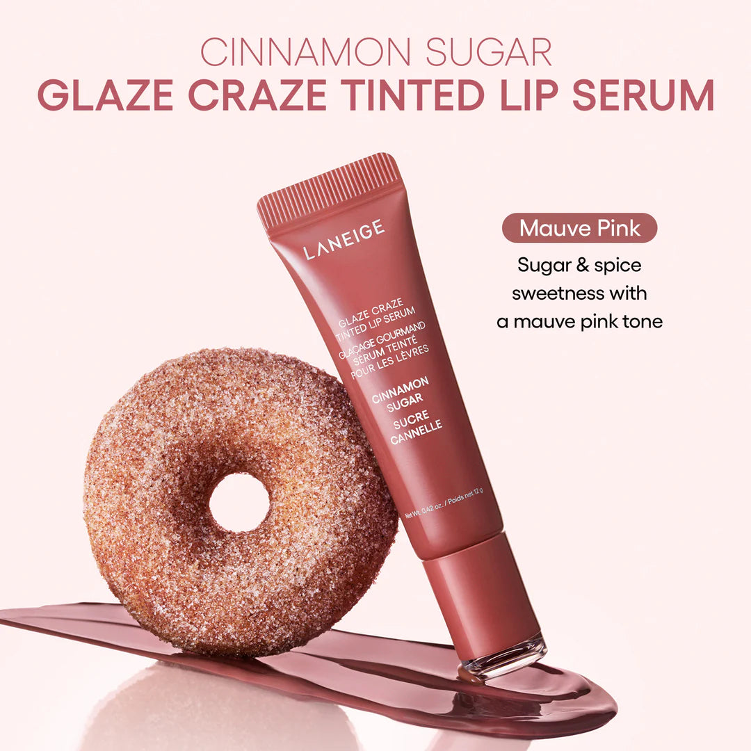 Tinta en Serum Efecto Glaseado y Ultra Glossy Cinnamon Sugar