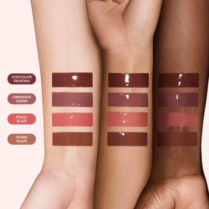Tinta en Serum Efecto Glaseado y Ultra Glossy Chocolate Frosting