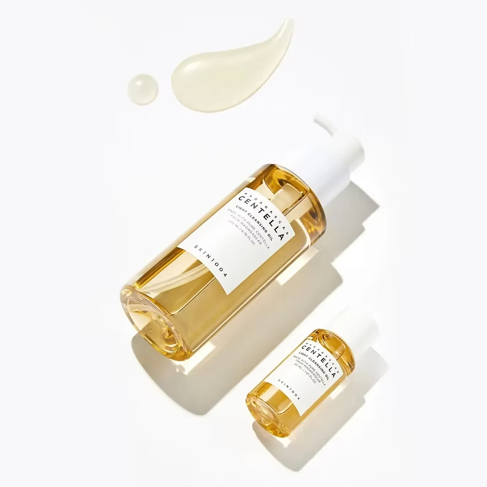 Mini Aceite Limpiador Ligero con Centella de Madagascar